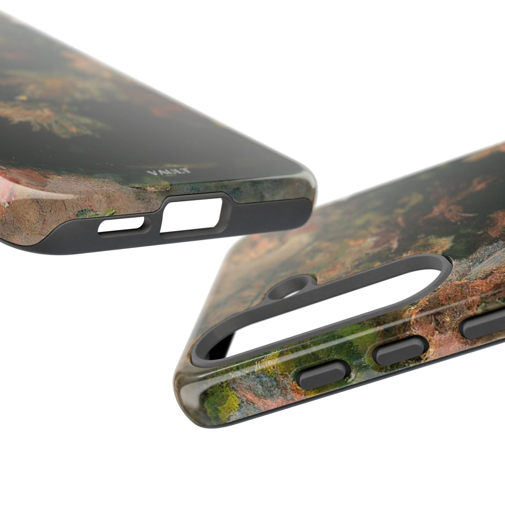 Floral Painterly Tough Phone Case — Vintage Autumn Leaves Phone Cover