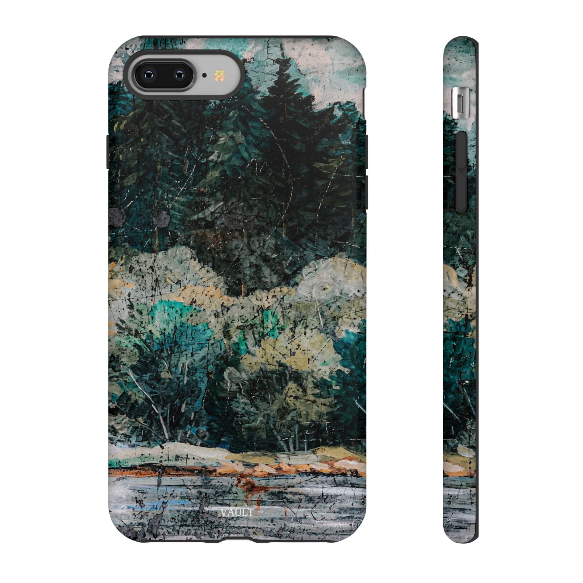 Phone Case - Moody Forest Landscape Protective Tough Case