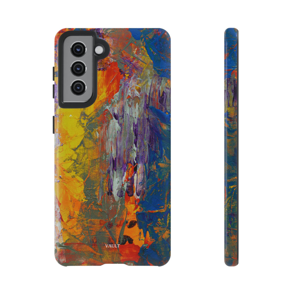 Abstract Color Splash Phone Case — Vibrant Artistic Protective Cover