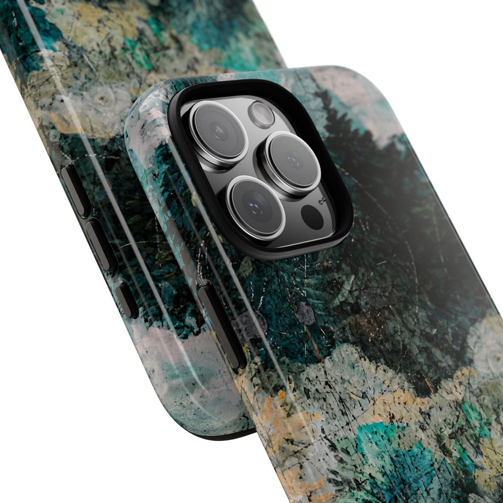 Phone Case - Moody Forest Landscape Protective Tough Case