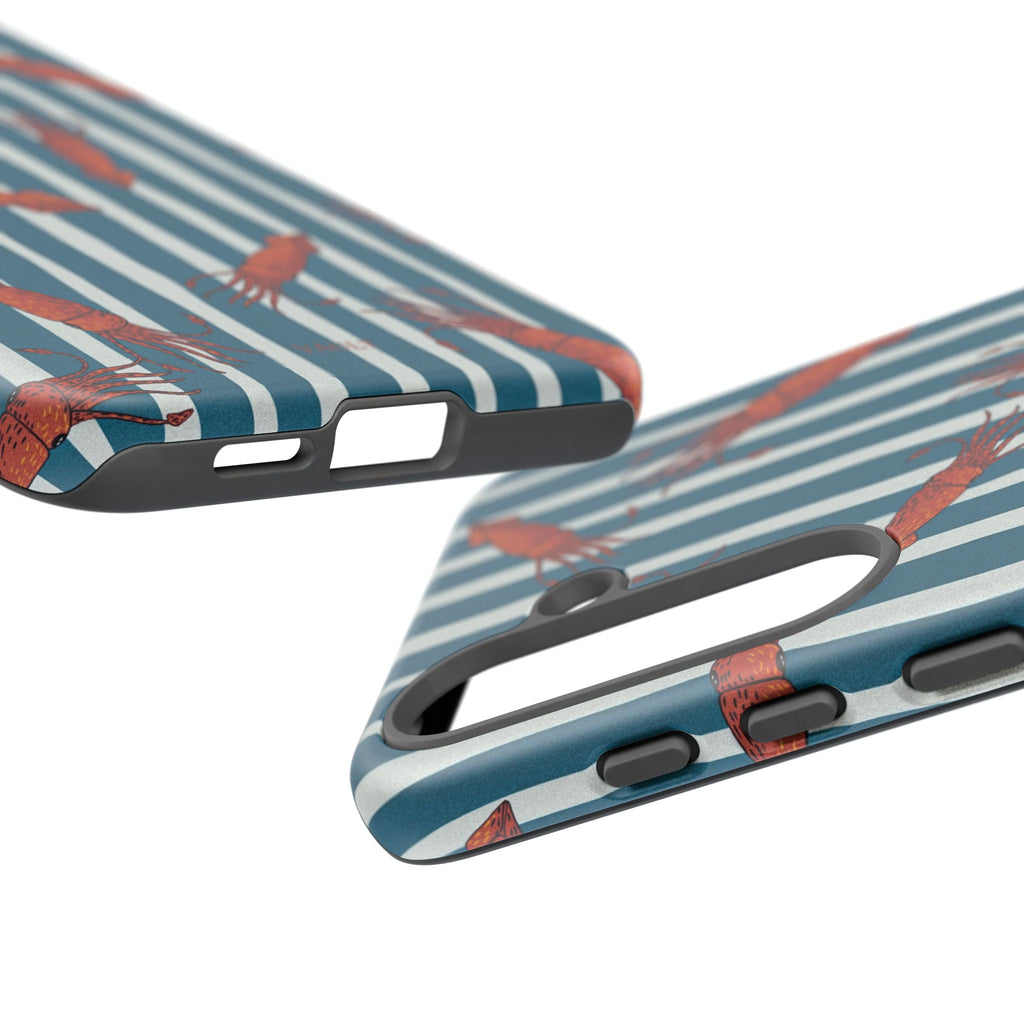 Shrimp Stripe Phone Case