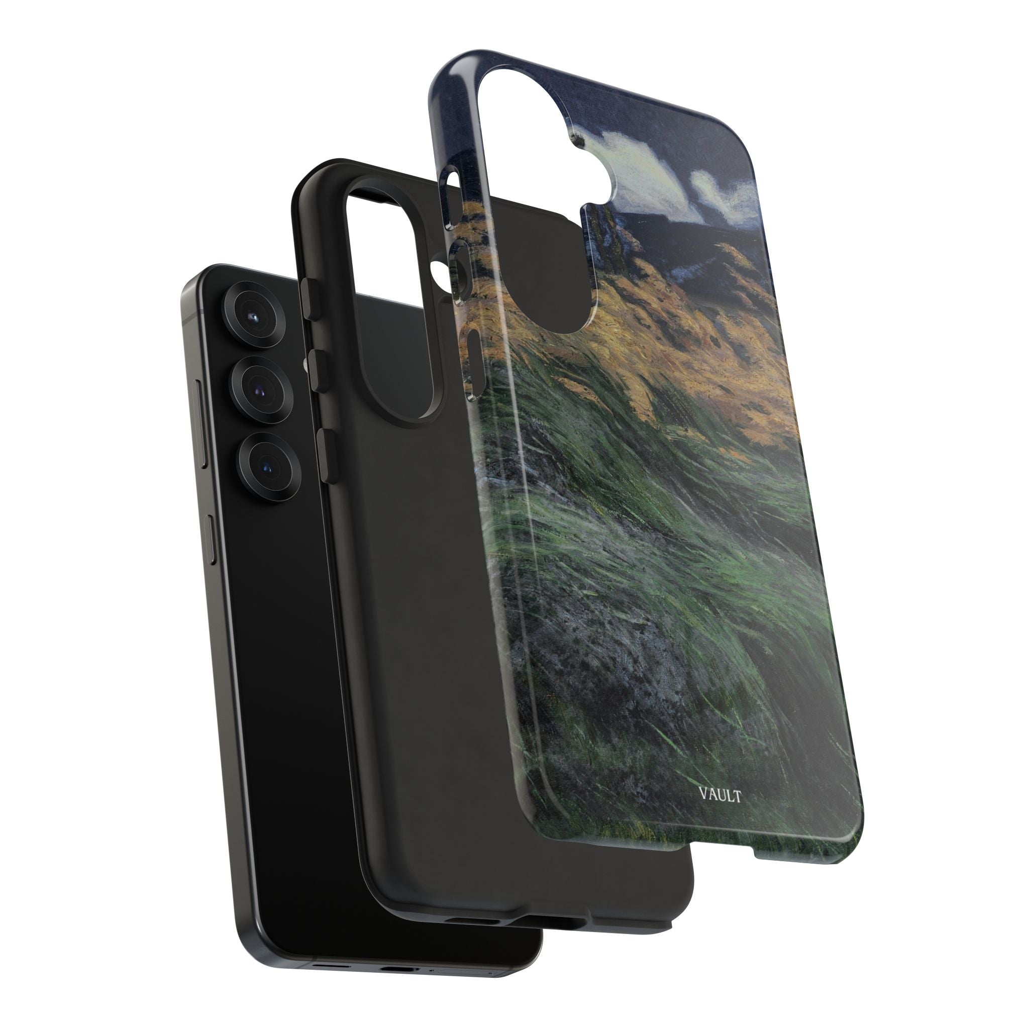 Phone Case — Windblown Coastal Landscape Durable Protective Cover