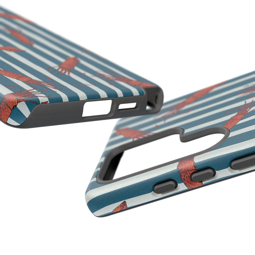 Shrimp Stripe Phone Case