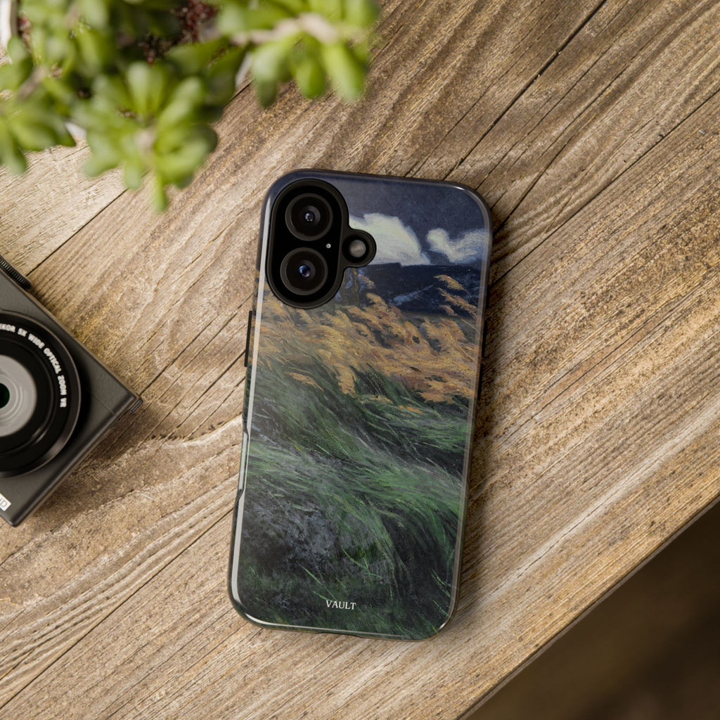 Phone Case — Windblown Coastal Landscape Durable Protective Cover