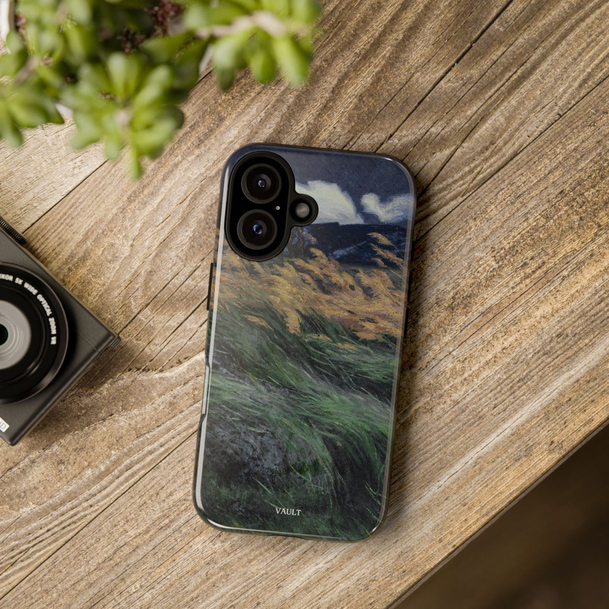 Phone Case — Windblown Coastal Landscape Durable Protective Cover