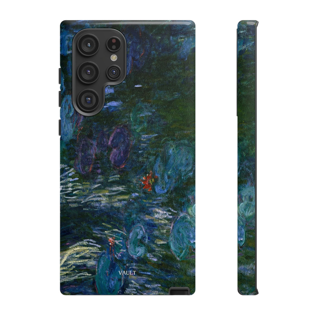 Water Lilies Tough Phone Case — Impressionist Art Protective Cover