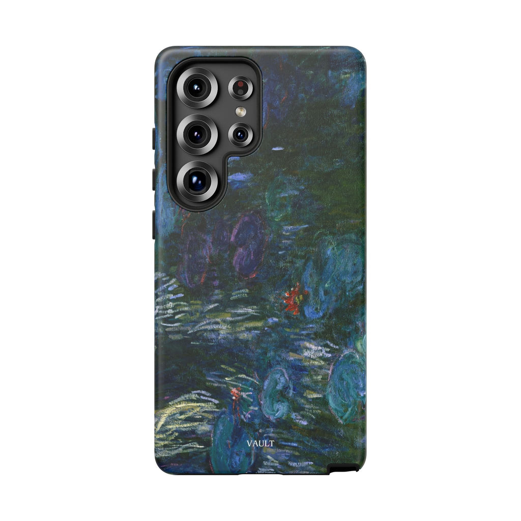 Water Lilies Tough Phone Case — Impressionist Art Protective Cover