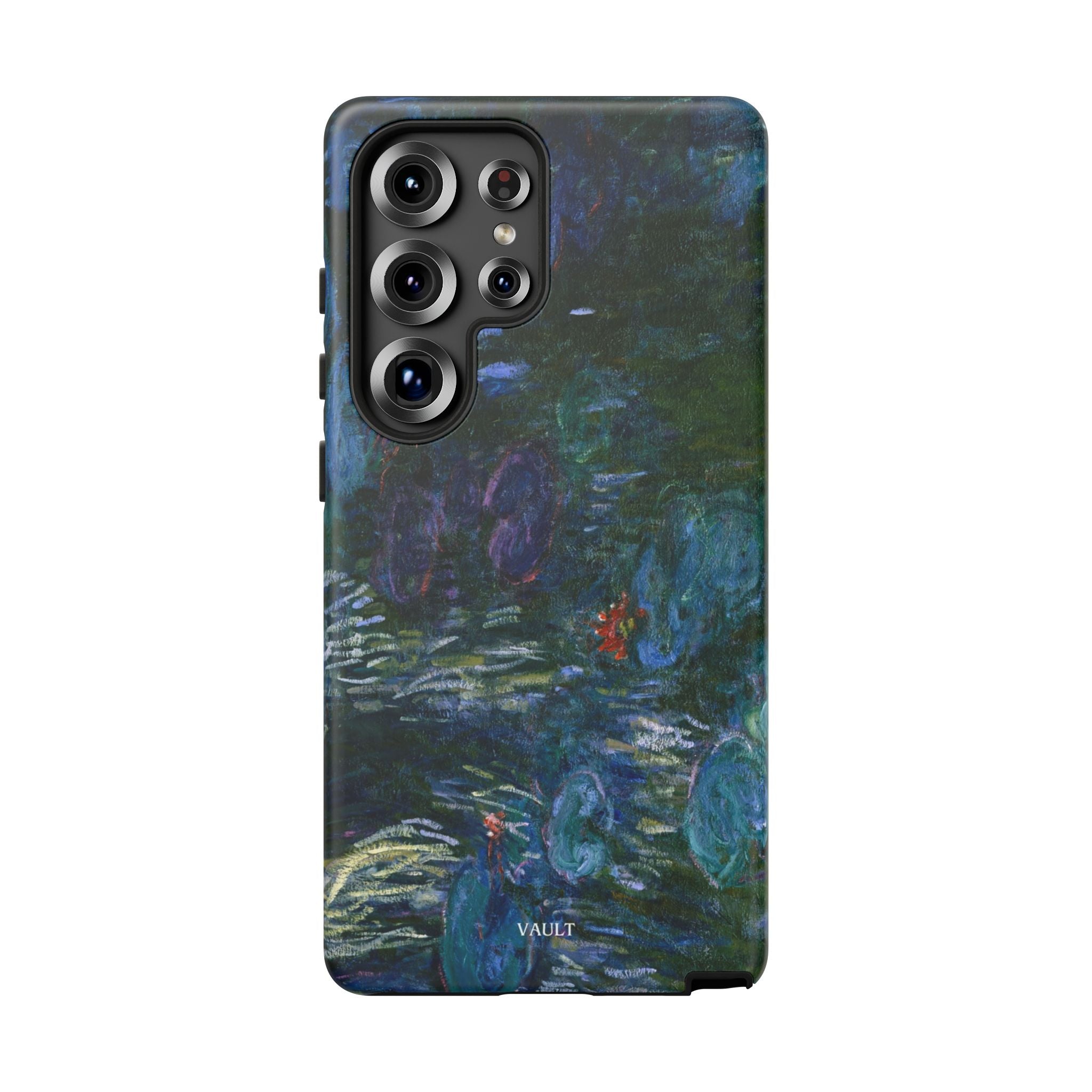 Water Lilies Tough Phone Case — Impressionist Art Protective Cover