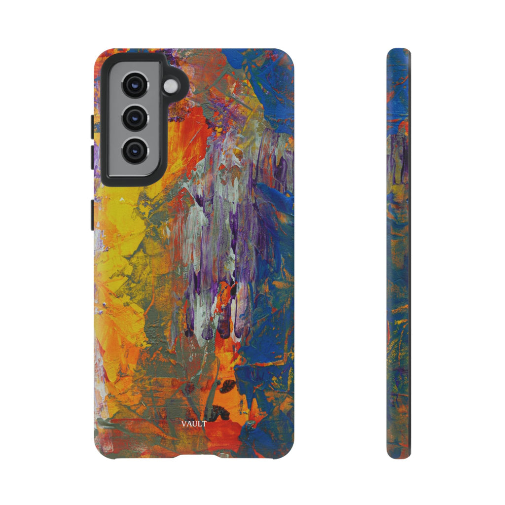 Abstract Color Splash Phone Case — Vibrant Artistic Protective Cover