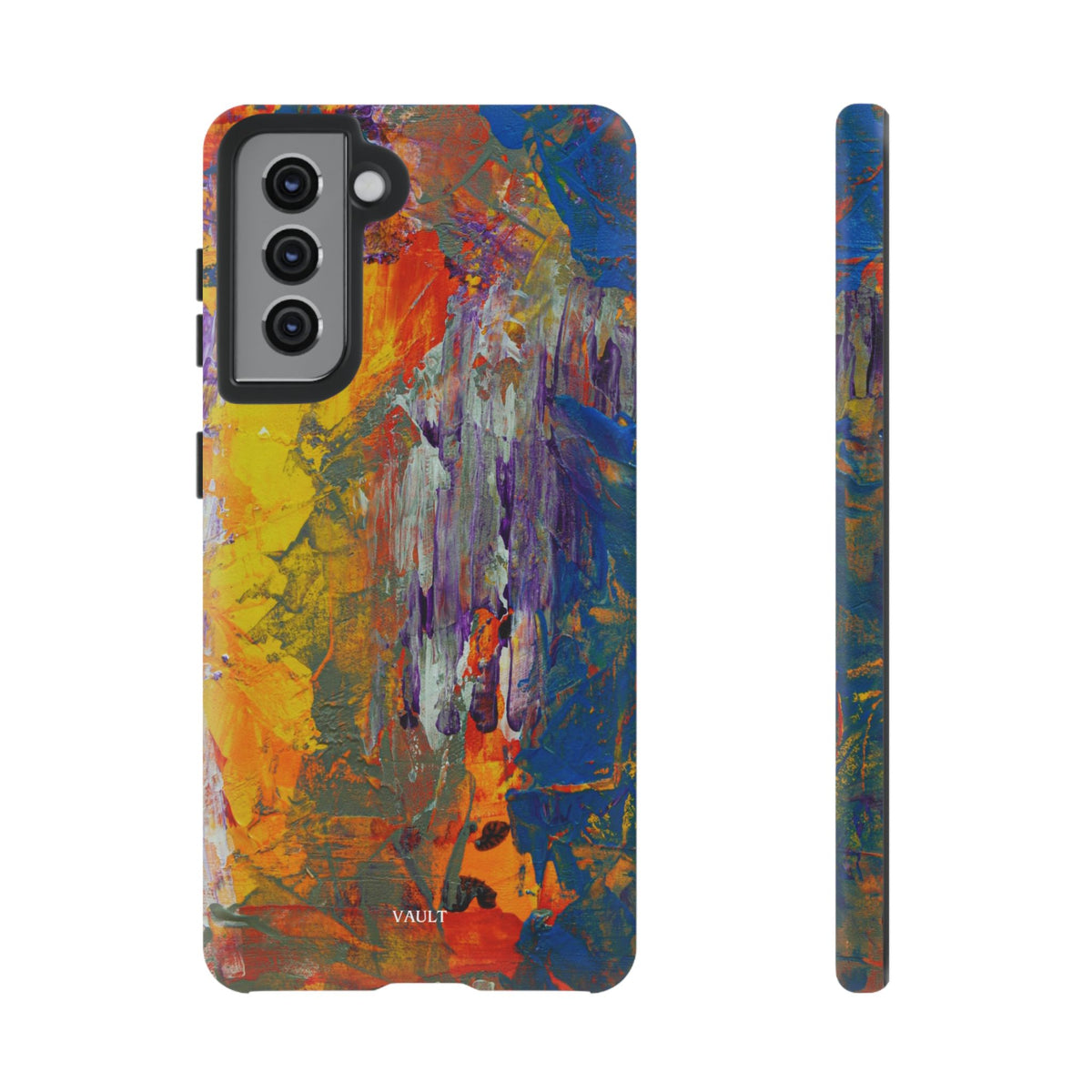 Abstract Color Splash Phone Case — Vibrant Artistic Protective Cover