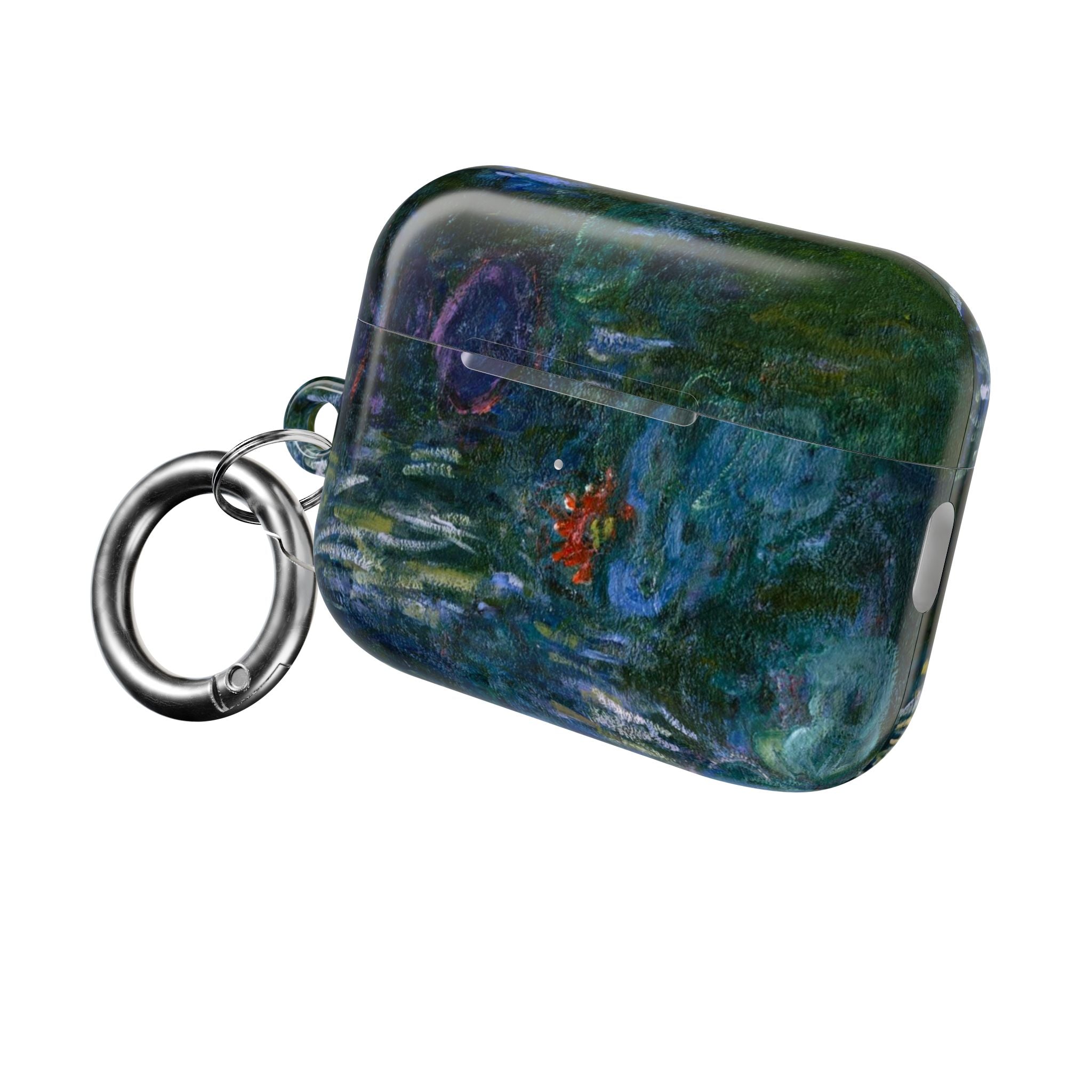 AirPods Case — Impressionist Water Lily Art Protective Cover