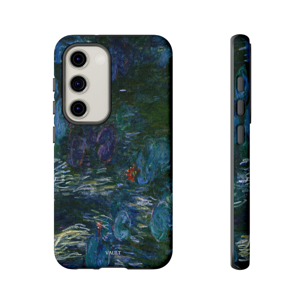 Water Lilies Tough Phone Case — Impressionist Art Protective Cover
