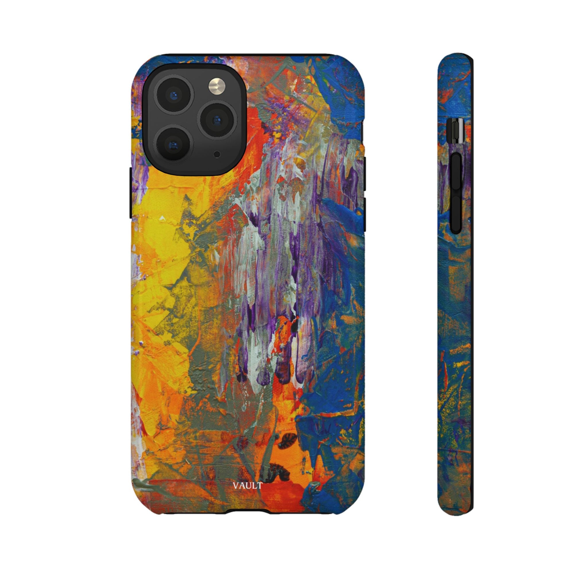 Abstract Color Splash Phone Case — Vibrant Artistic Protective Cover