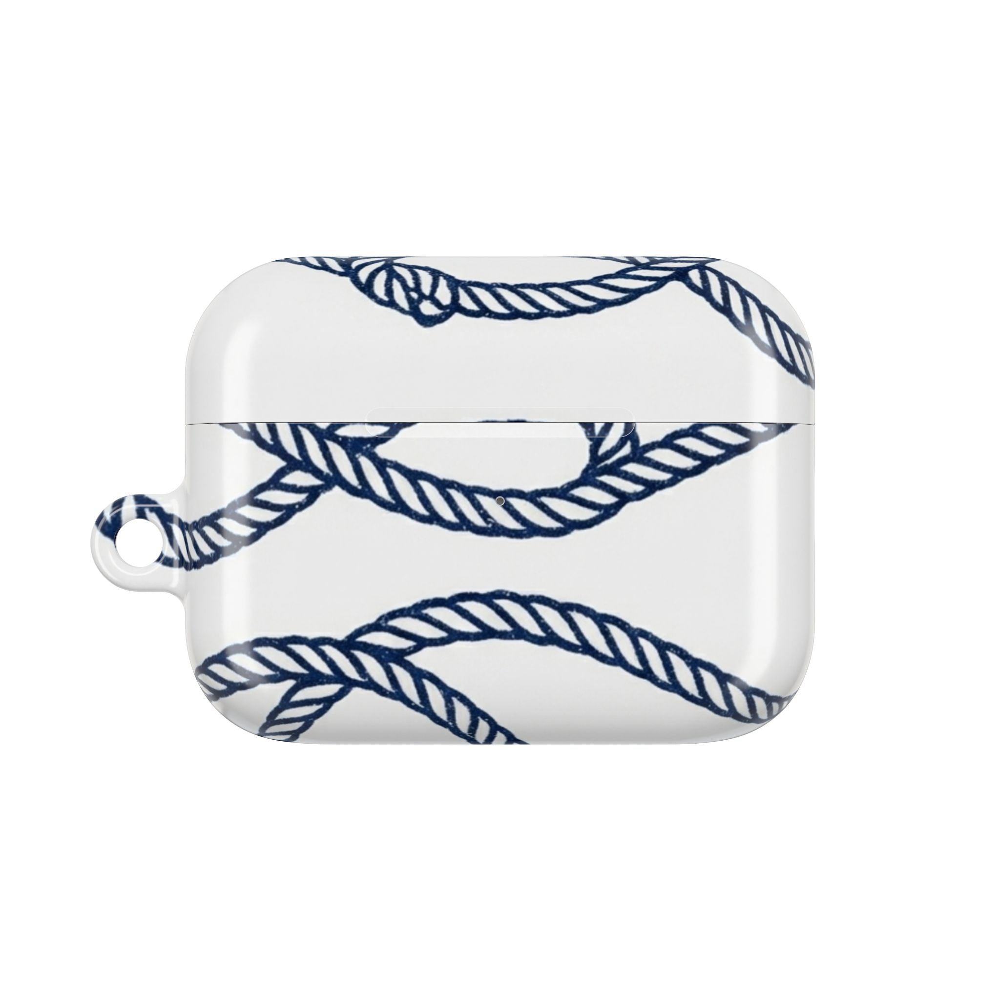 Nautical Rope AirPod Case – Blue Sailor Knot Protective Cover