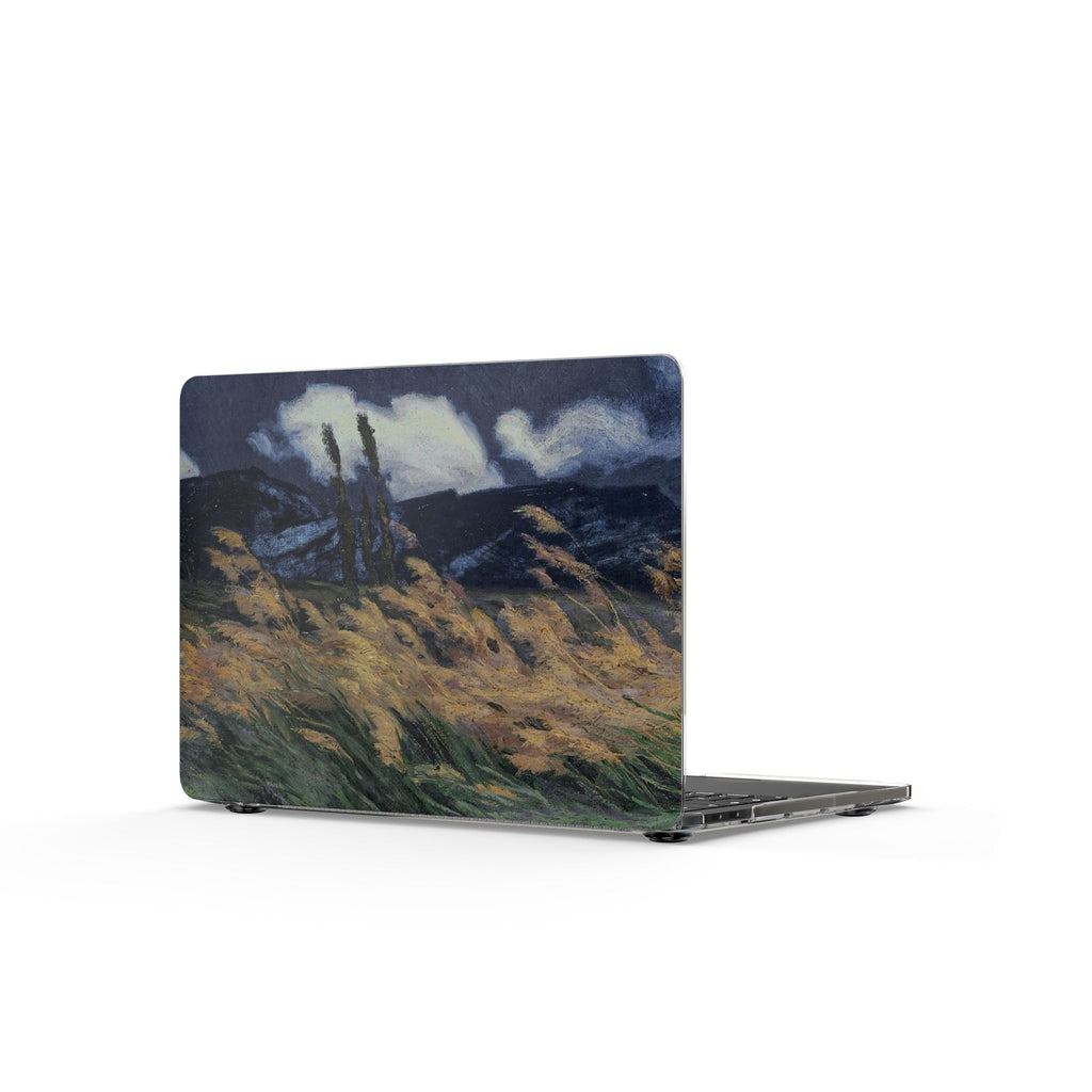 Clear MacBook Case — Moody Landscape Art Protective Cover
