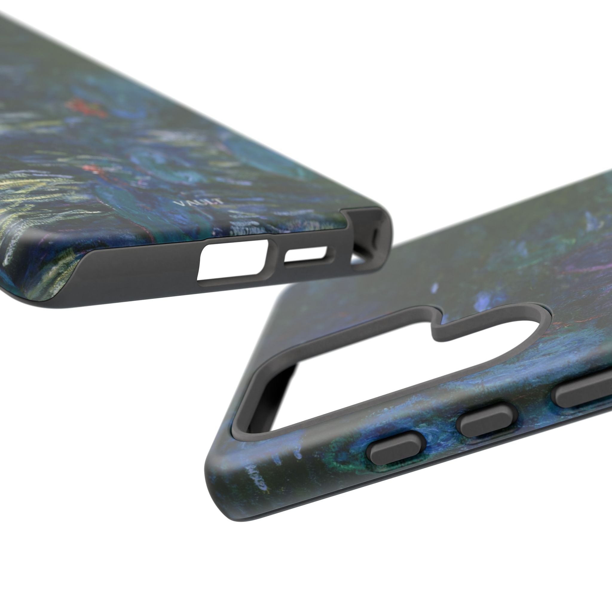 Water Lilies Tough Phone Case — Impressionist Art Protective Cover