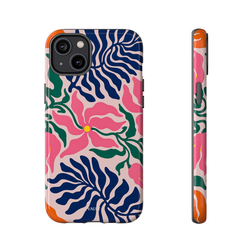 Floral Retro Tough Phone Case
