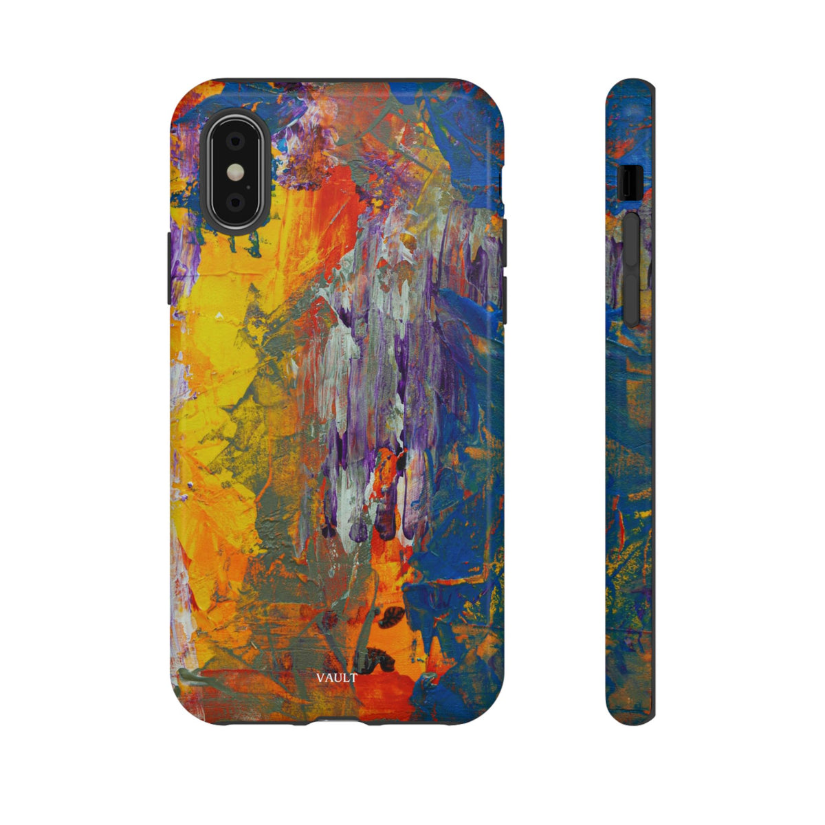 Abstract Color Splash Phone Case — Vibrant Artistic Protective Cover