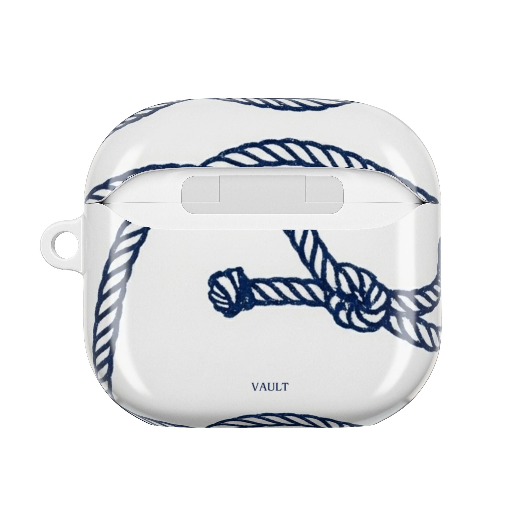 Nautical Rope AirPod Case – Blue Sailor Knot Protective Cover
