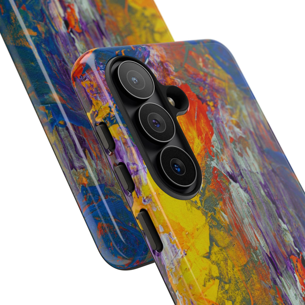Abstract Color Splash Phone Case — Vibrant Artistic Protective Cover