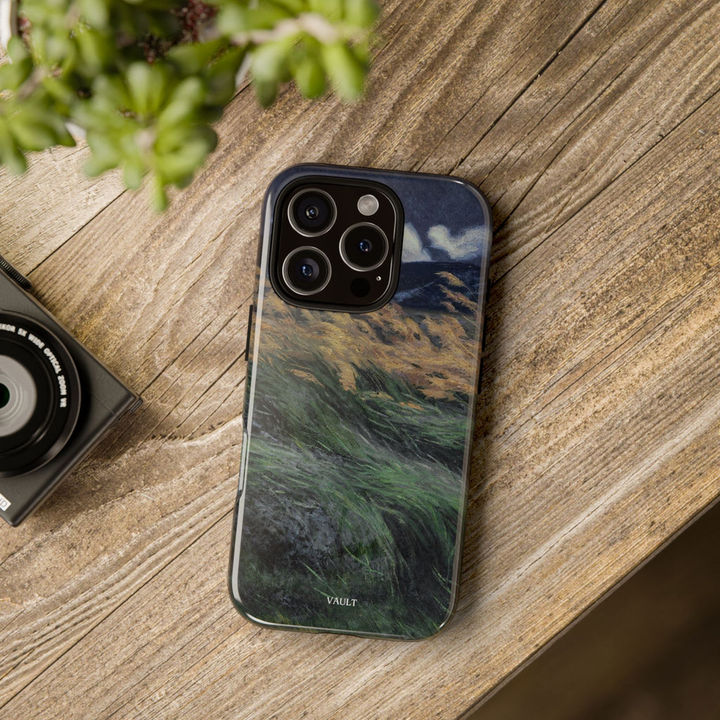 Phone Case — Windblown Coastal Landscape Durable Protective Cover