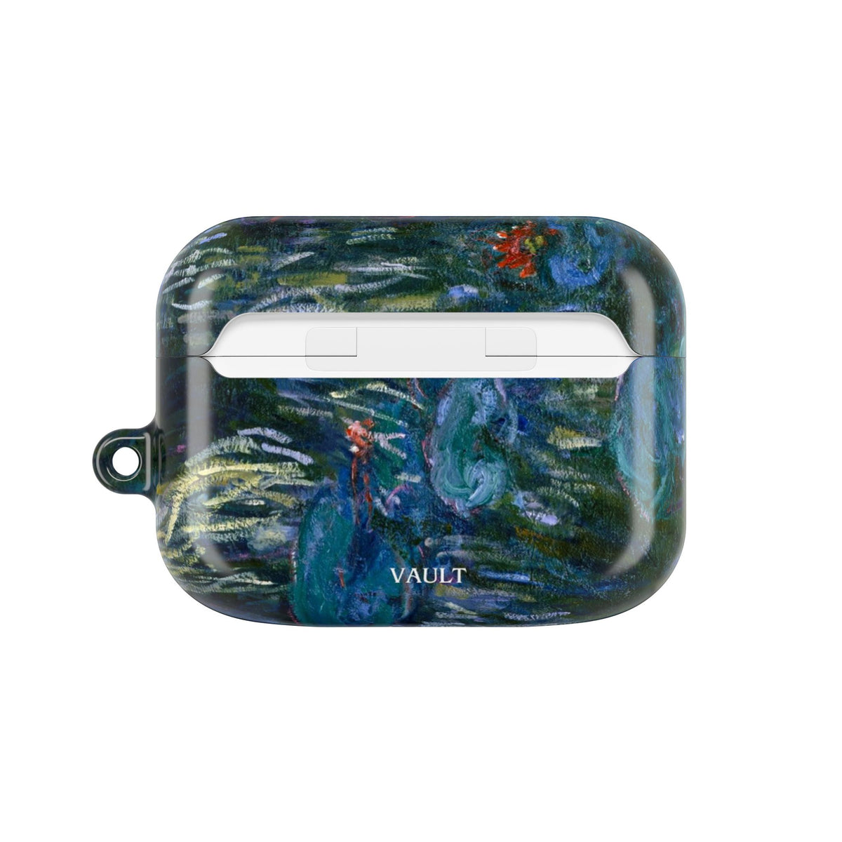 AirPods Case — Impressionist Water Lily Art Protective Cover