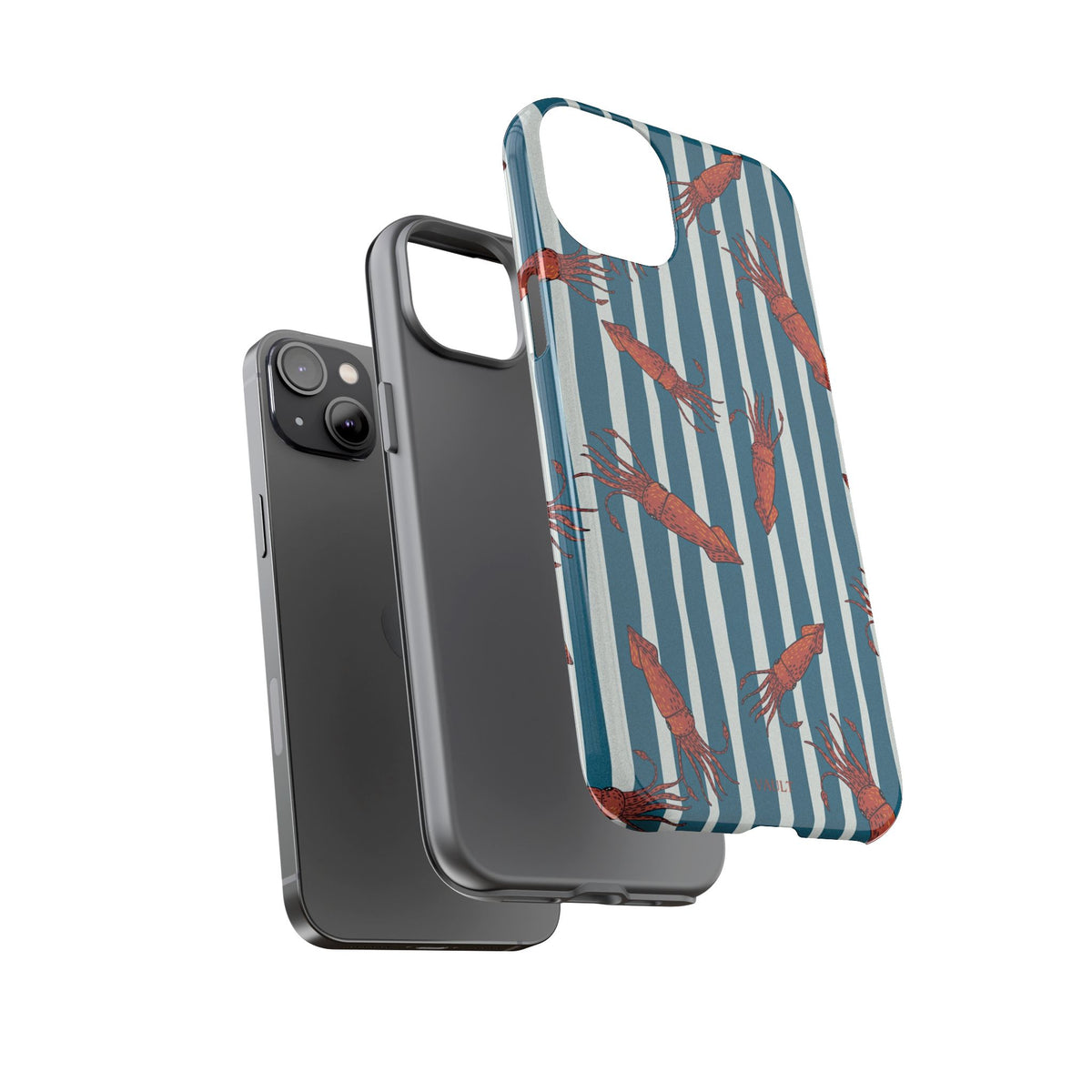 Shrimp Stripe Phone Case