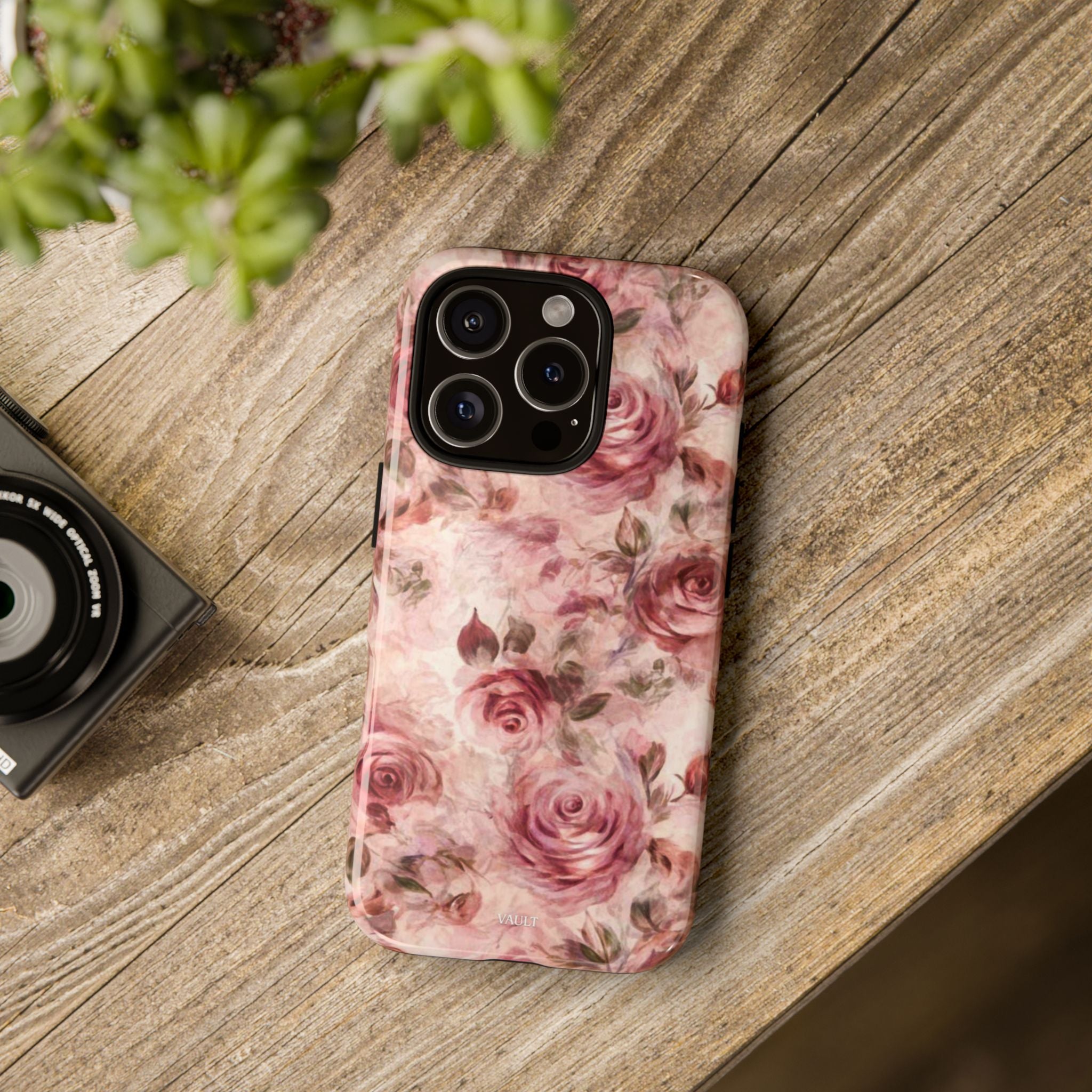 Floral Vintage Rose Phone Case