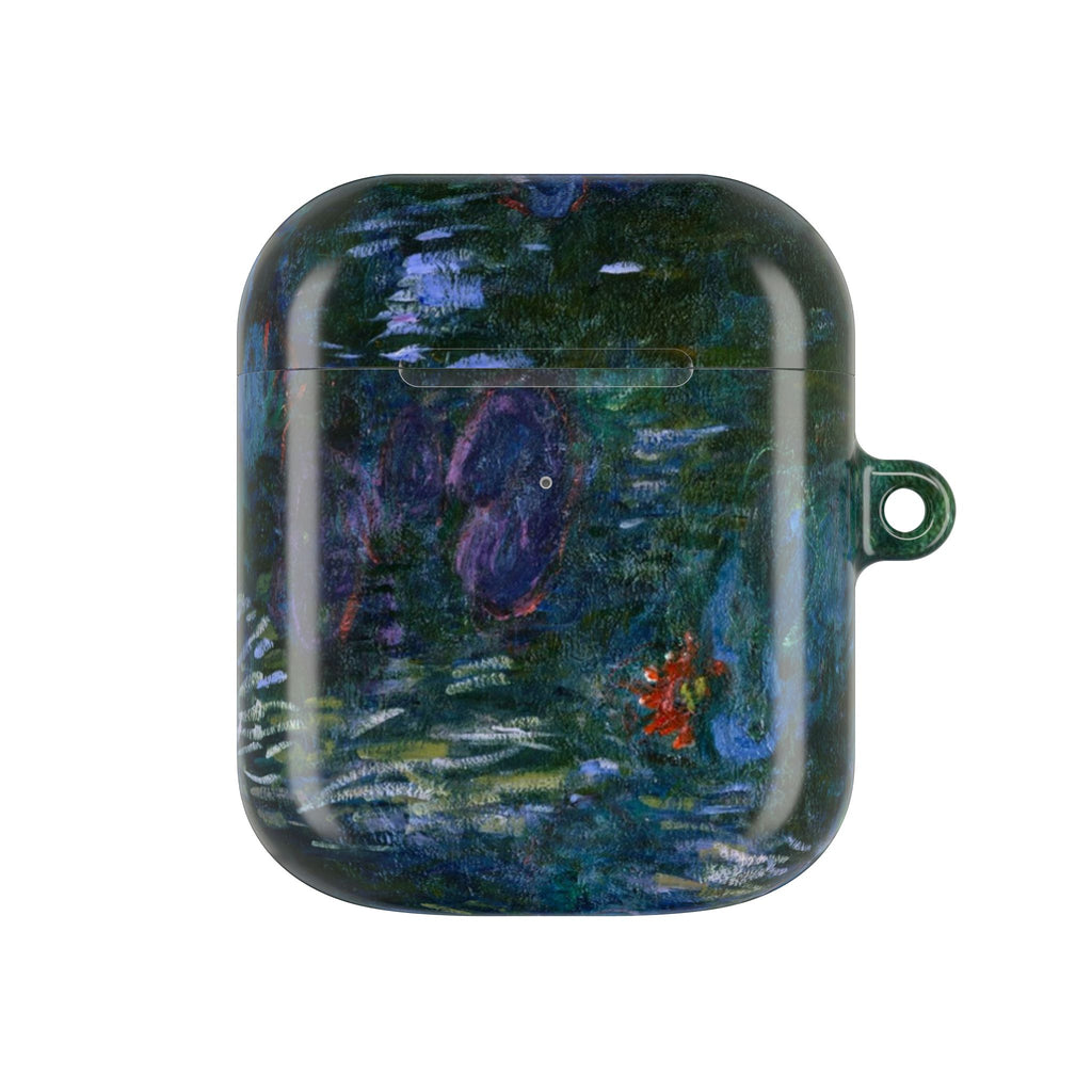 AirPods Case — Impressionist Water Lily Art Protective Cover