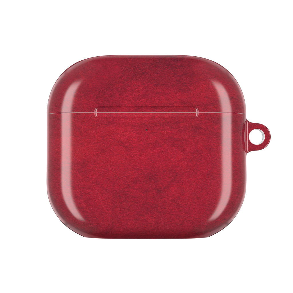 Red Marble AirPod Case – Protective Slim Charging Case Cover