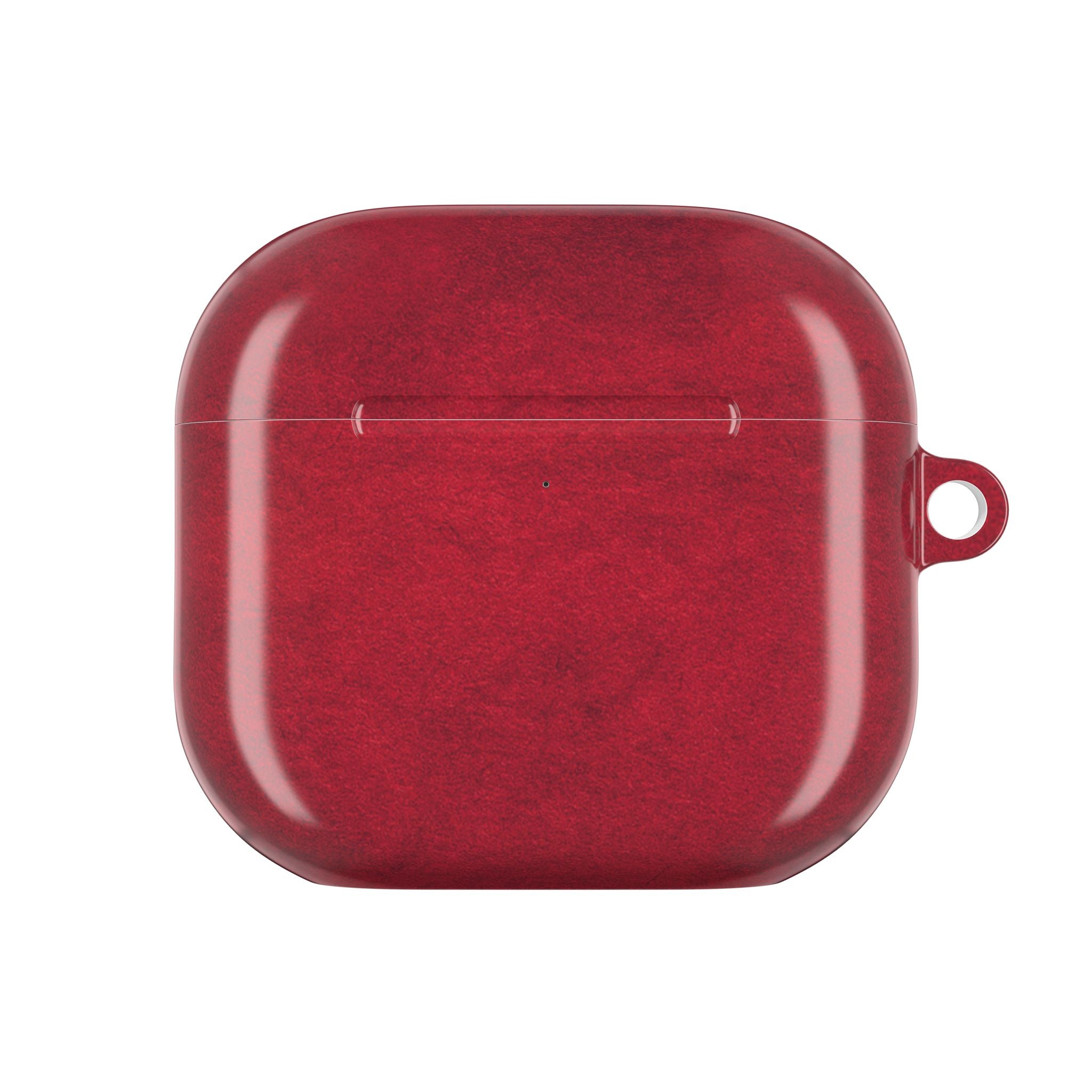 Red Marble AirPod Case – Protective Slim Charging Case Cover