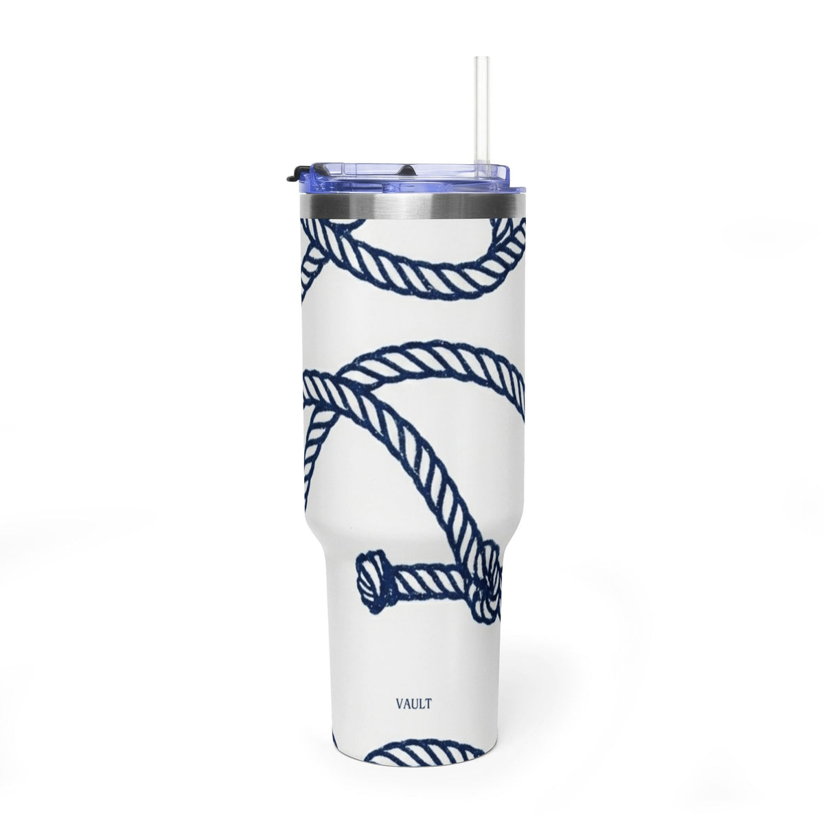 Nautical Rope 40oz Vacuum Tumbler