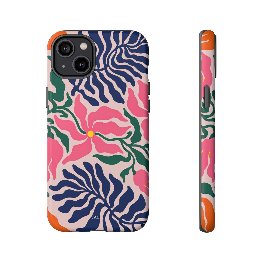 Floral Retro Tough Phone Case
