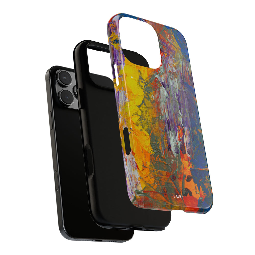 Abstract Color Splash Phone Case — Vibrant Artistic Protective Cover