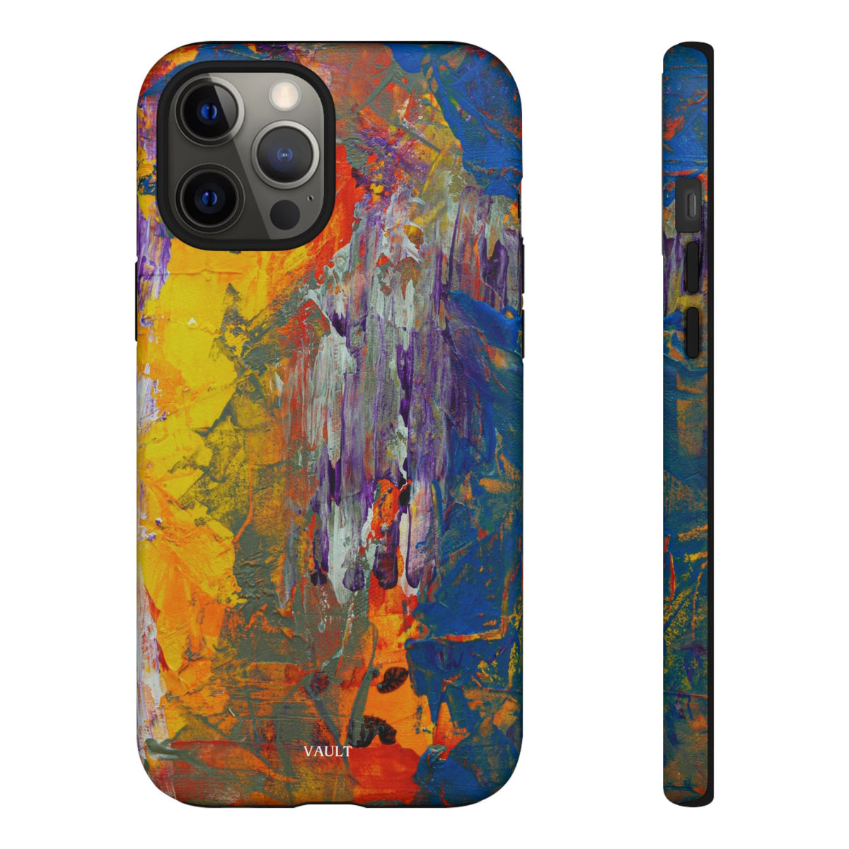 Abstract Color Splash Phone Case — Vibrant Artistic Protective Cover