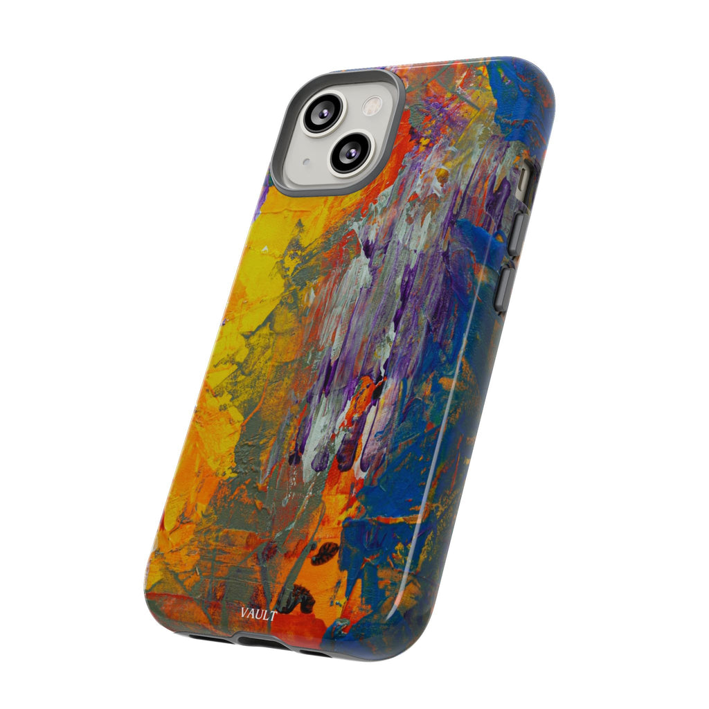 Abstract Color Splash Phone Case — Vibrant Artistic Protective Cover