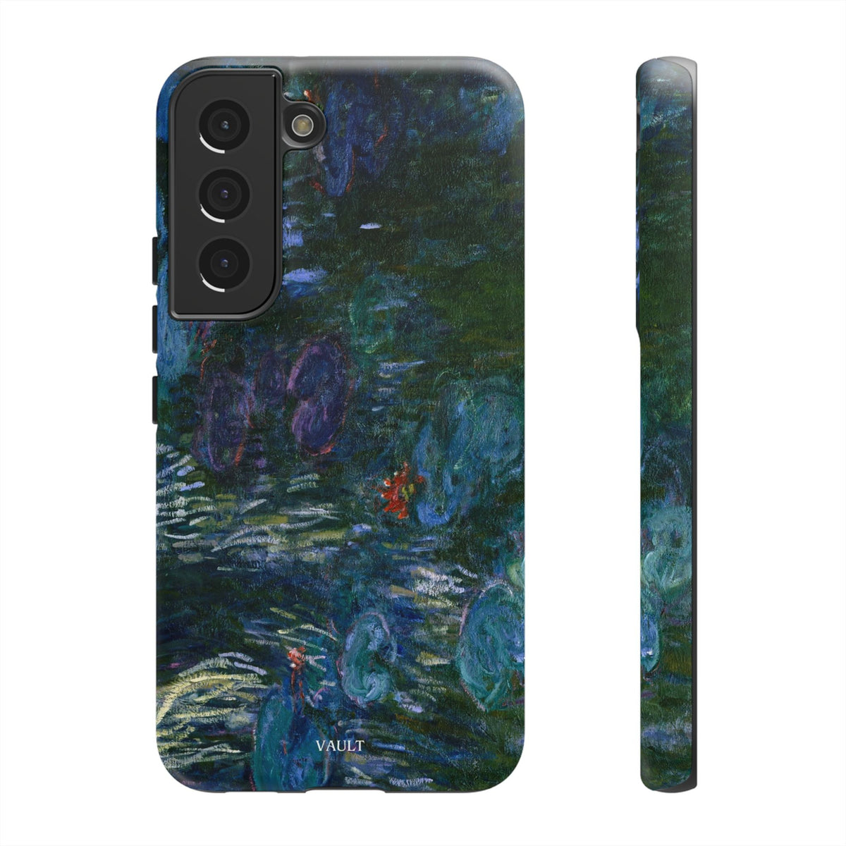 Water Lilies Tough Phone Case — Impressionist Art Protective Cover