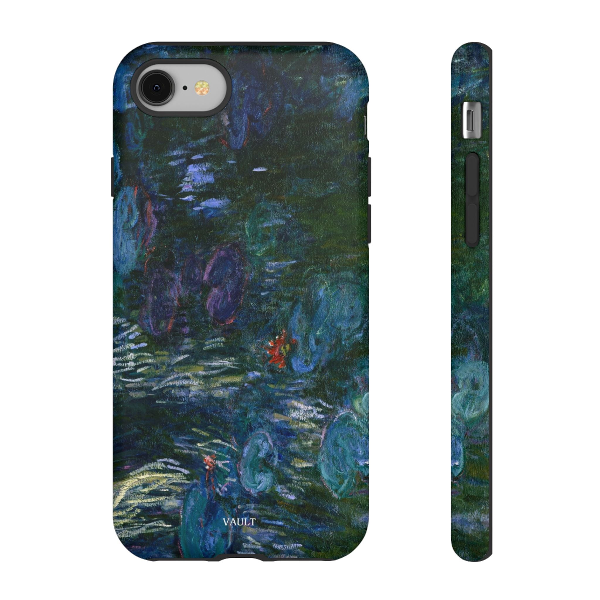 Water Lilies Tough Phone Case — Impressionist Art Protective Cover