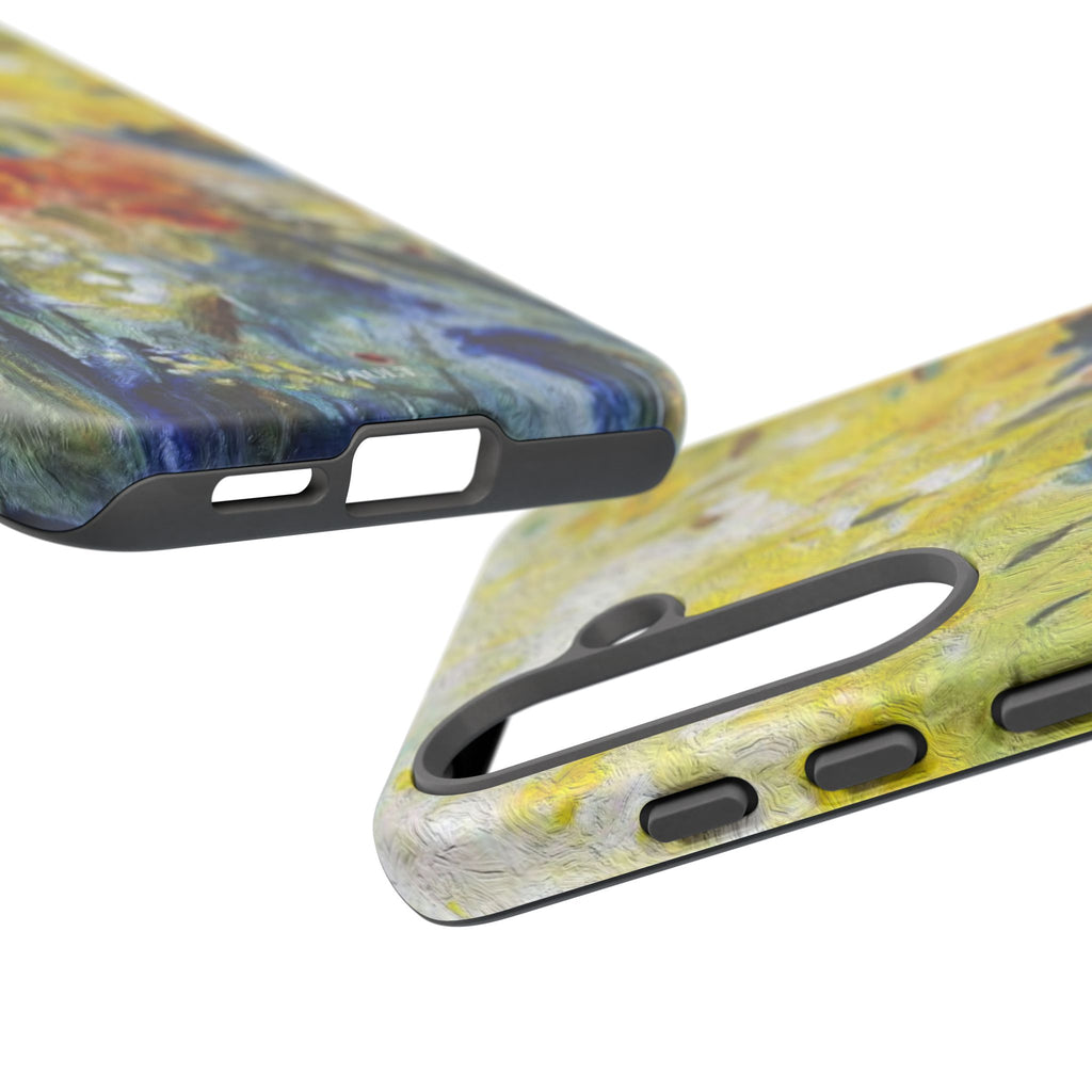 Floral Watercolor Phone Case — Yellow Garden Tough Cases