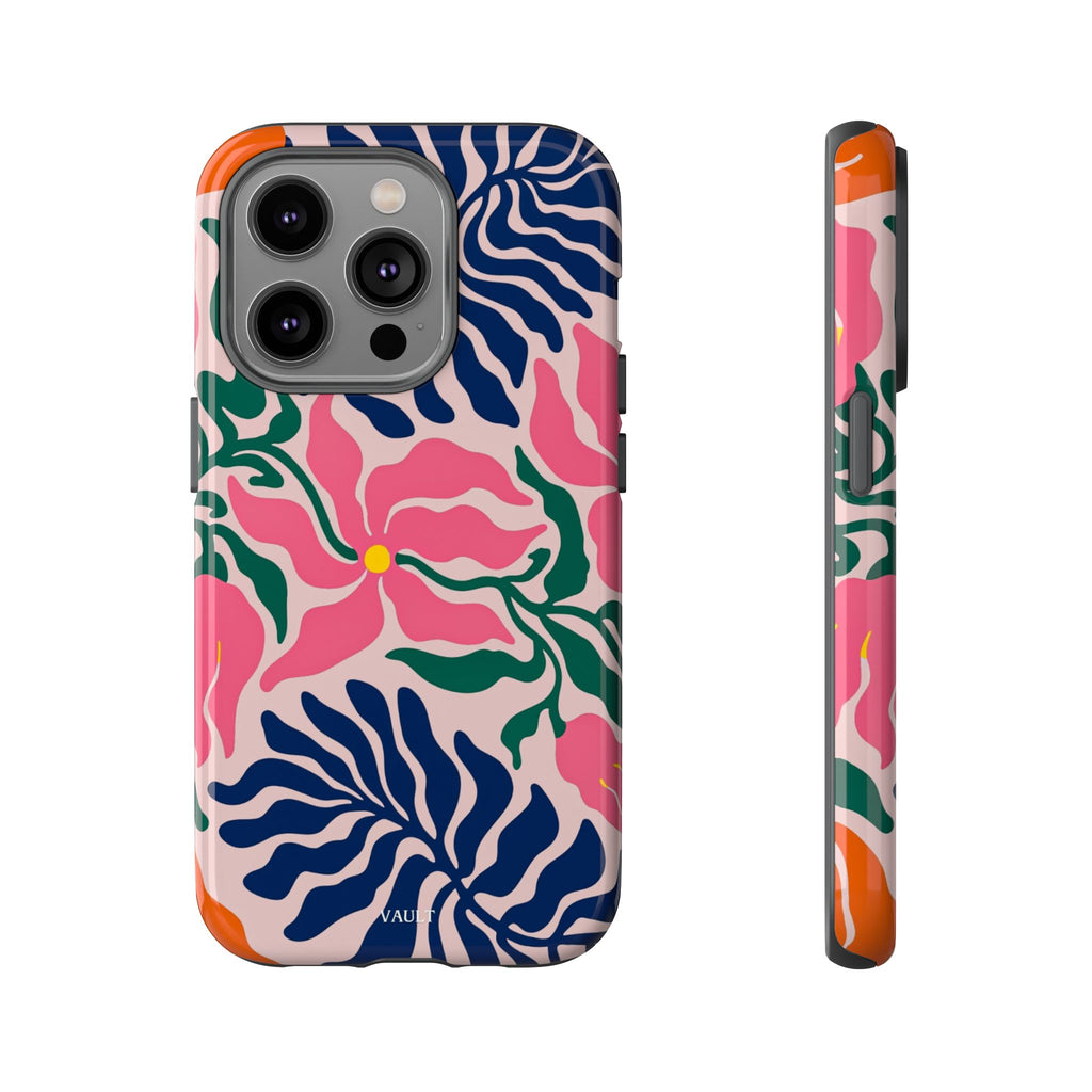 Floral Retro Tough Phone Case