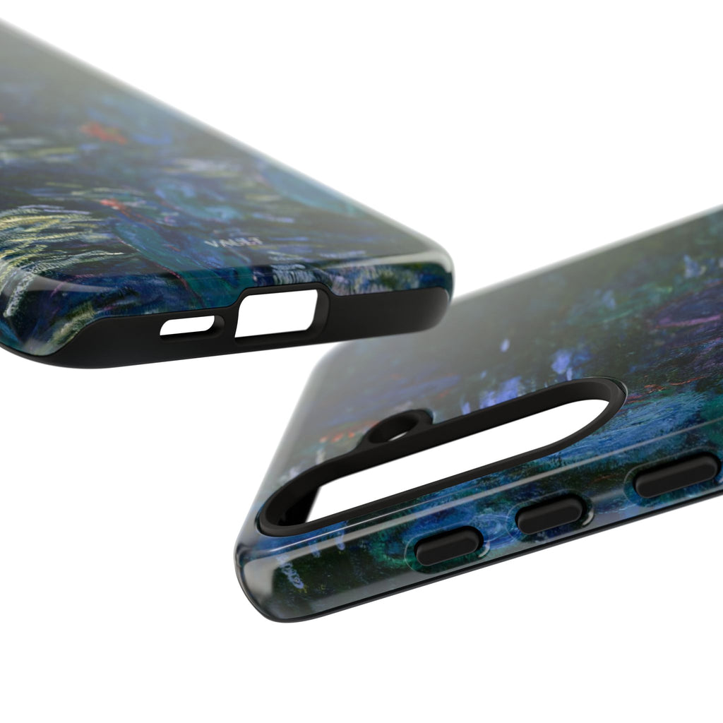 Water Lilies Tough Phone Case — Impressionist Art Protective Cover