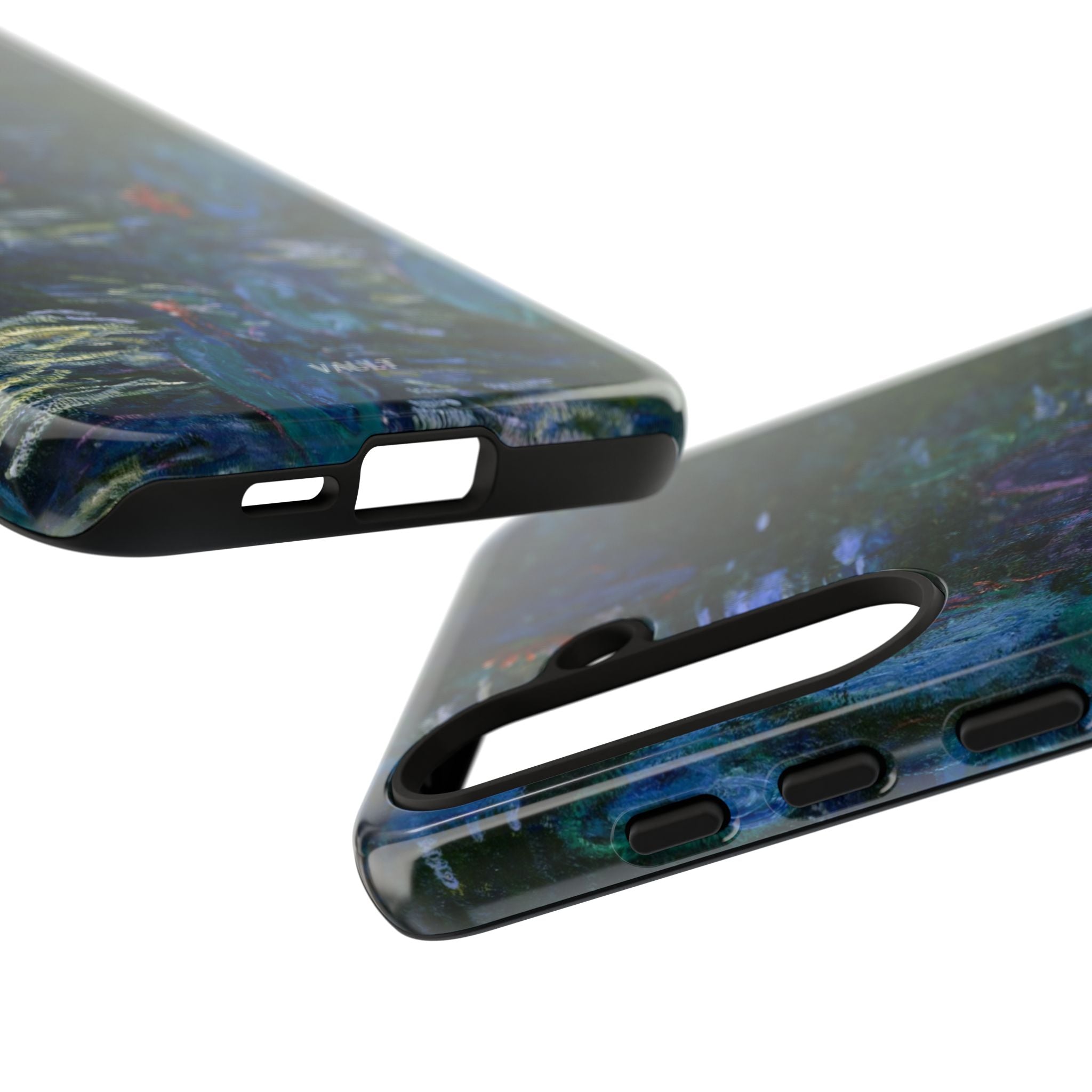 Water Lilies Tough Phone Case — Impressionist Art Protective Cover