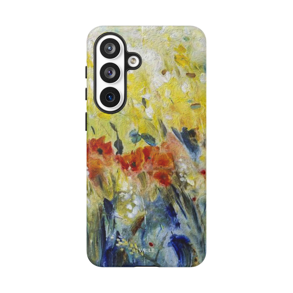 Floral Watercolor Phone Case — Yellow Garden Tough Cases
