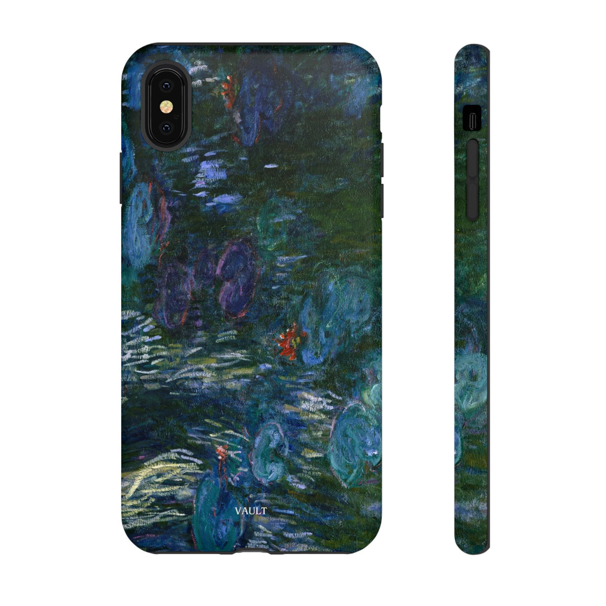 Water Lilies Tough Phone Case — Impressionist Art Protective Cover