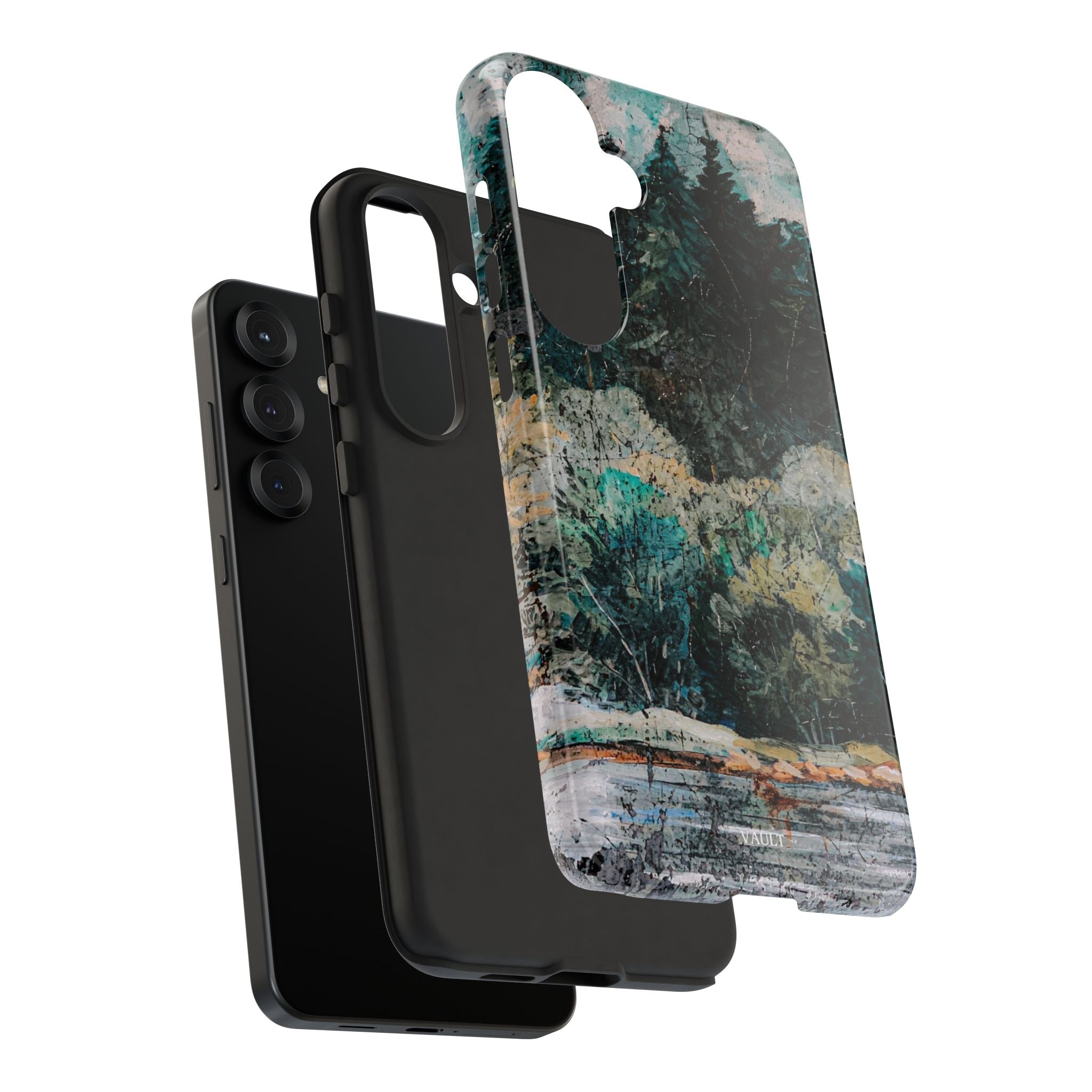 Phone Case - Moody Forest Landscape Protective Tough Case