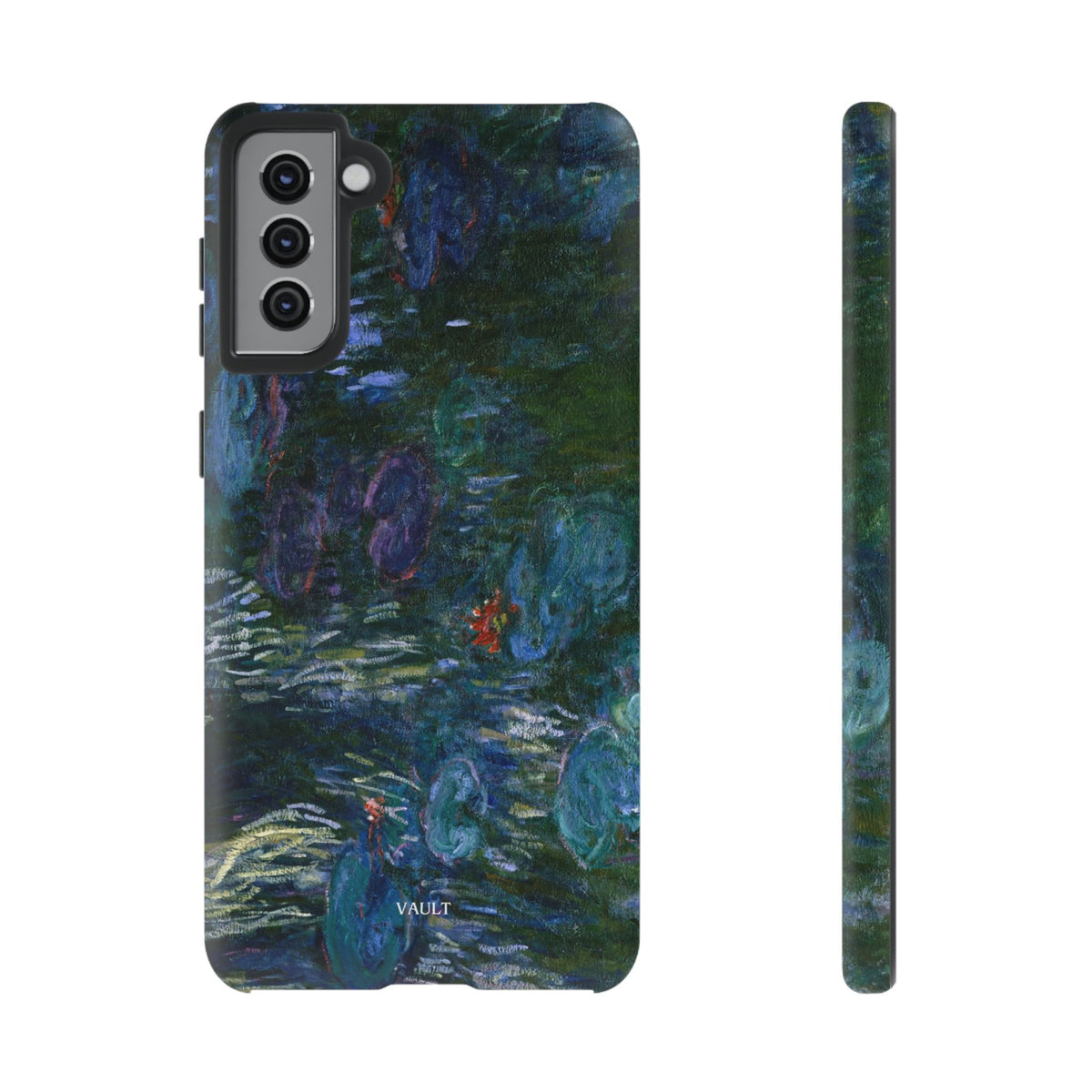 Water Lilies Tough Phone Case — Impressionist Art Protective Cover