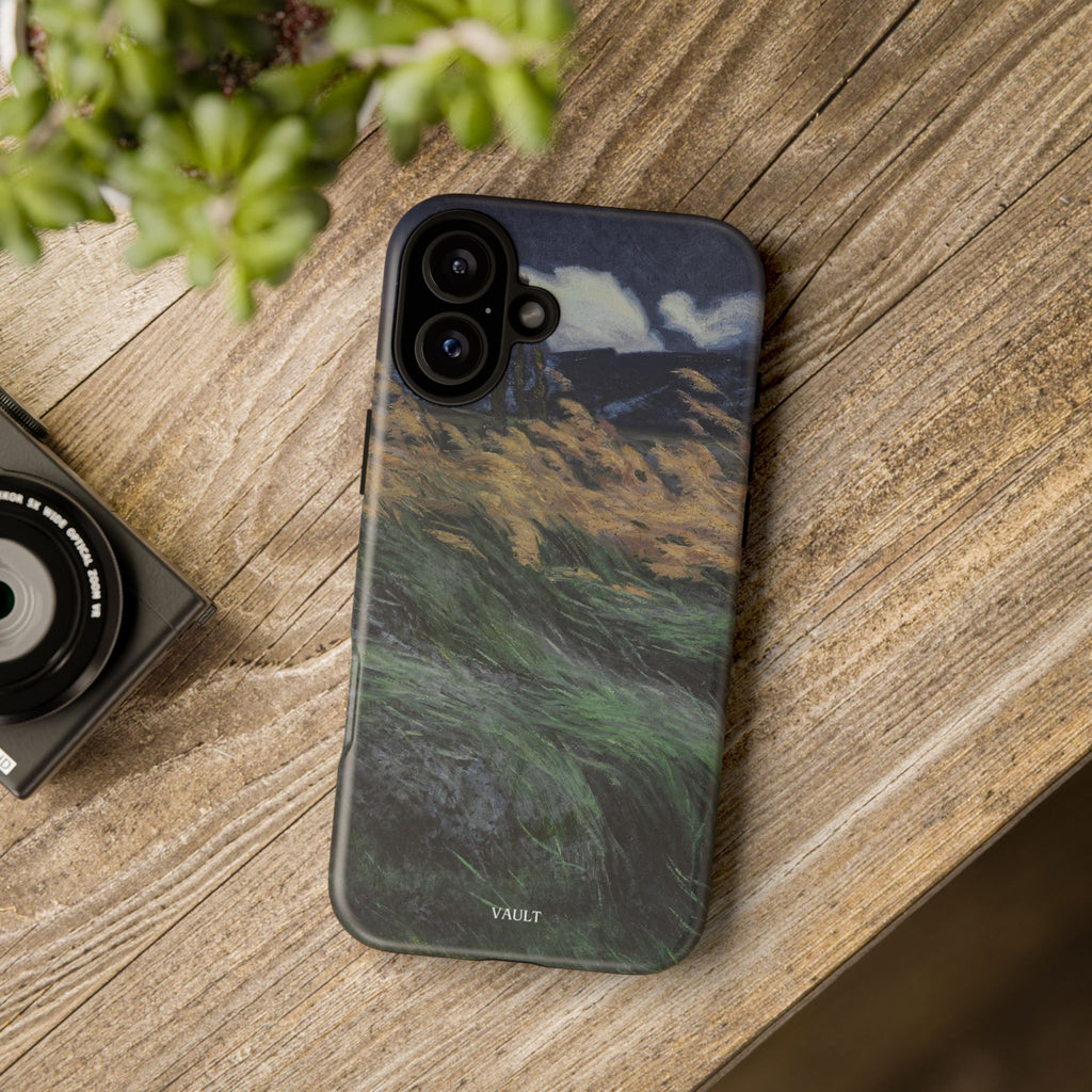 Phone Case — Windblown Coastal Landscape Durable Protective Cover
