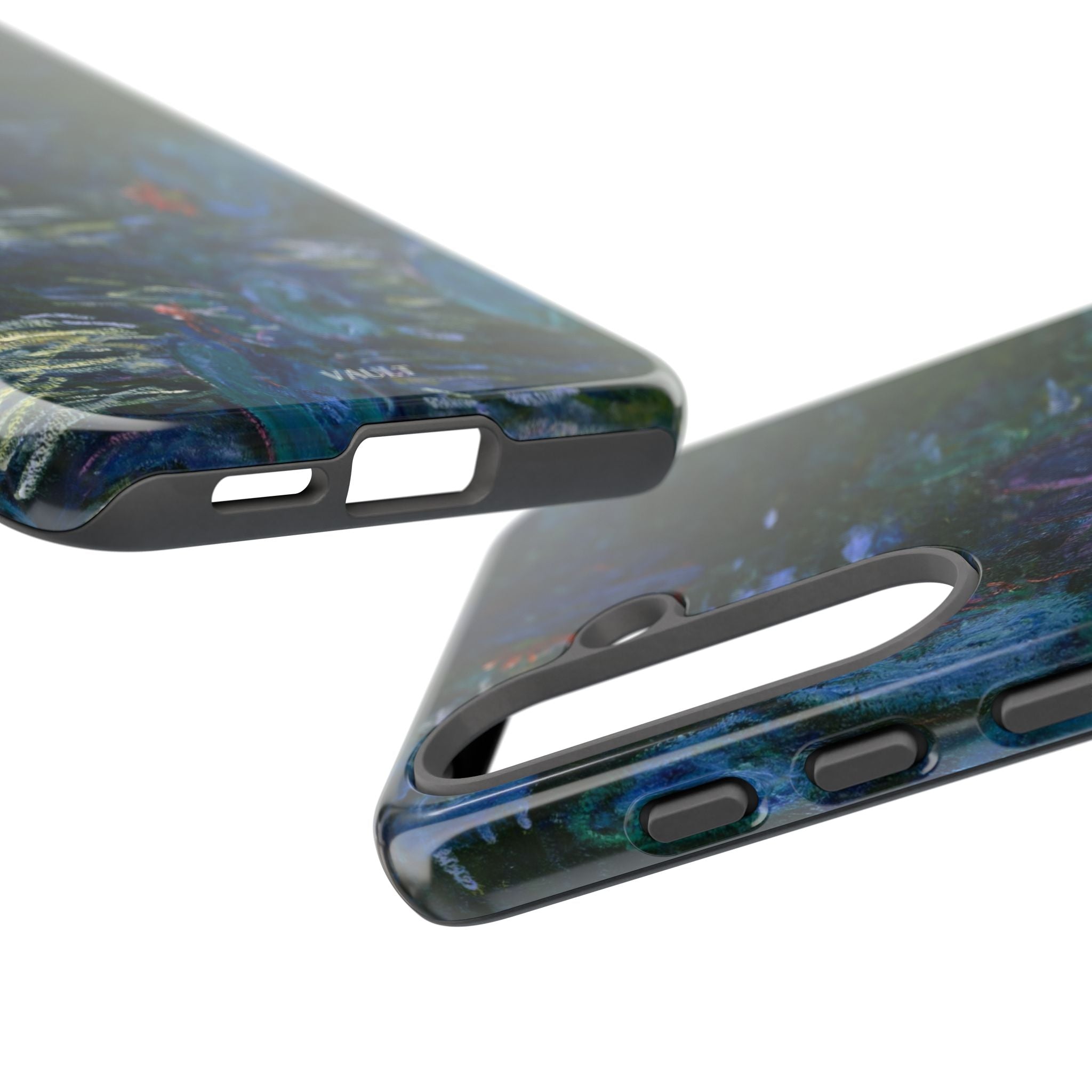 Water Lilies Tough Phone Case — Impressionist Art Protective Cover