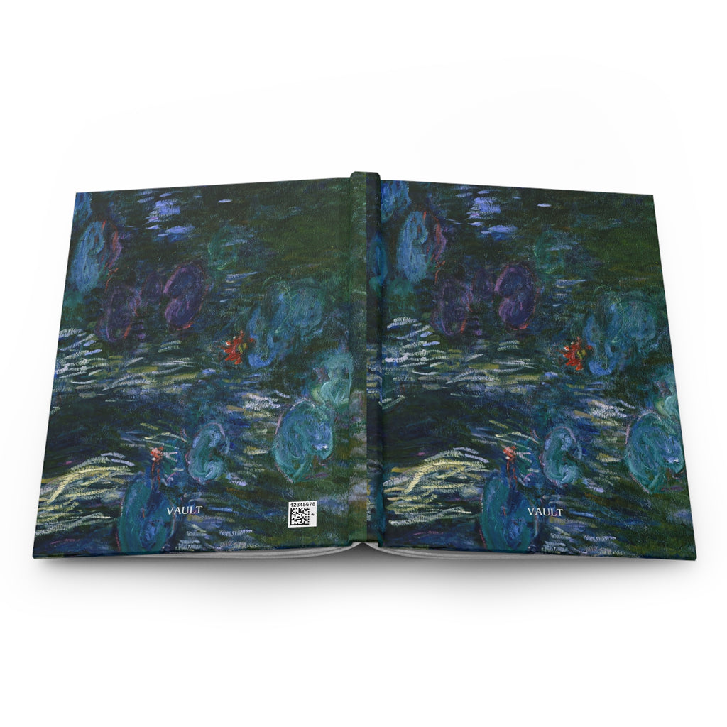 Hardcover Journal — Monet Water Lilies Art Notebook