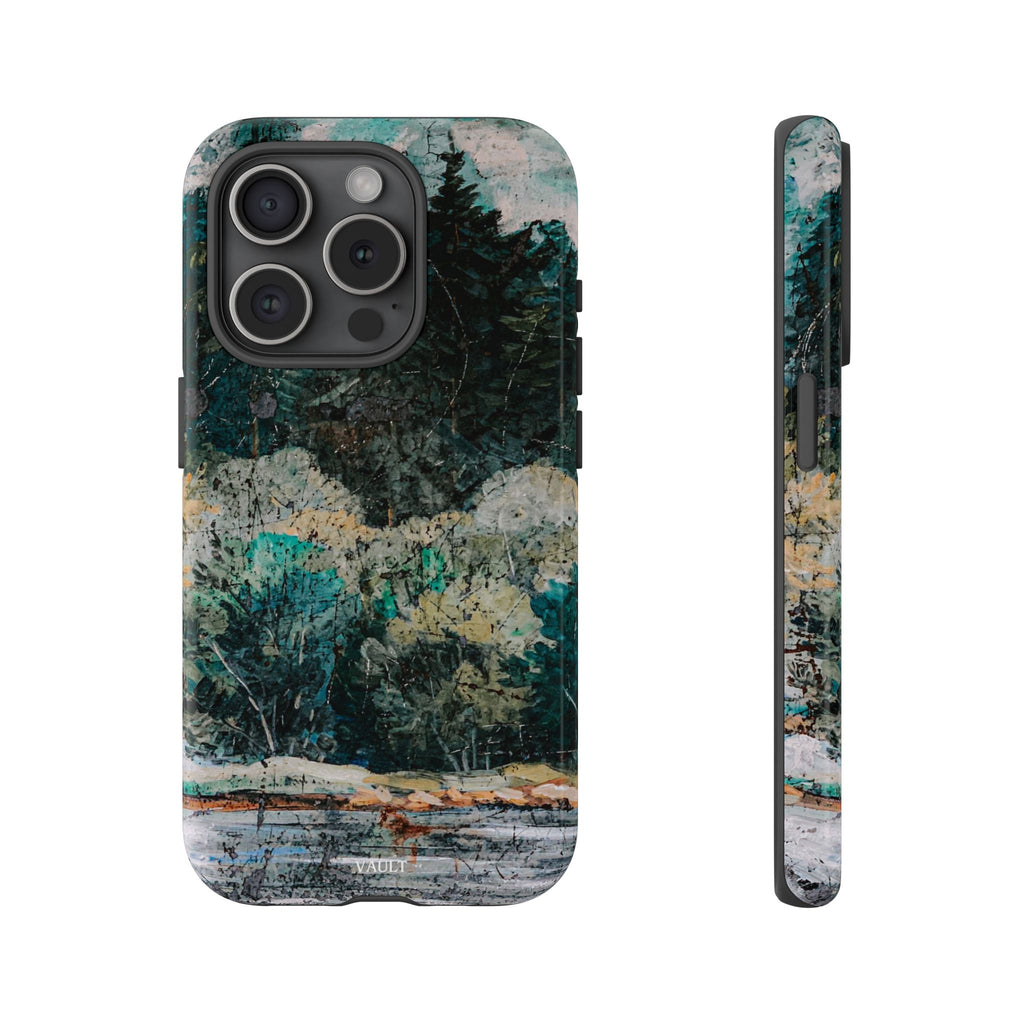 Phone Case - Moody Forest Landscape Protective Tough Case
